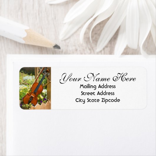 Rücksendeadresse Violin Garden (Insitu)