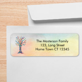 Rücksendeadresse von Familienbaum