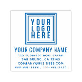 Rücksendeadresse von Firmenlogo Permastempel (Design)