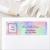 Rücksendeadresse von Glitzer-Holografie (Insitu)