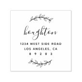 Rücksendeadresse von handgezeichnet Skriptfamilie Permastempel (Design)