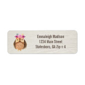 Rücksendeadresse von Herbst-Boho (Vorne)