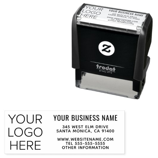 Rücksendeadresse von Logos Permastempel (Beispiel)