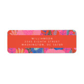 Rücksendeadresse von Red Boho (Vorne)