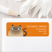 Rücksendeadresse von Siam Cat Orange (Insitu)