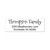 Rücksendeadresse von Spunky-Skripten Permastempel (Design)