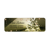 Rücksendeadresse Weihnachten (Vorne)