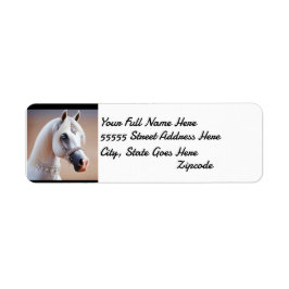 Rücksendeadresse Weißes Arabian