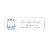 Rücksendeadresse zum klassischen Familienwappen (Vorne)