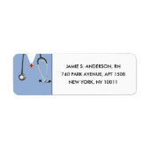 Rücksendeadressen-Aufkleber (Vorne)