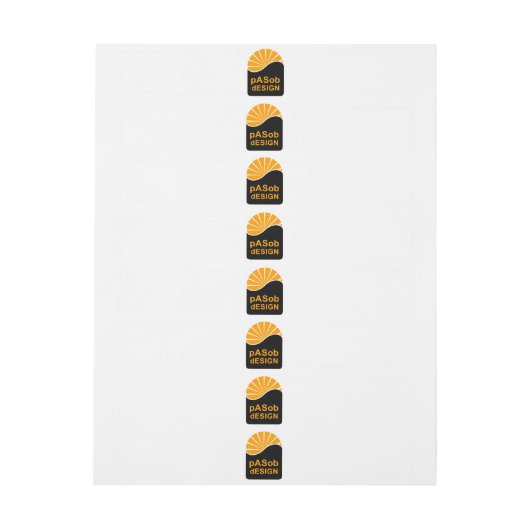 Rücksendeadressen-Aufkleber (Bogen)