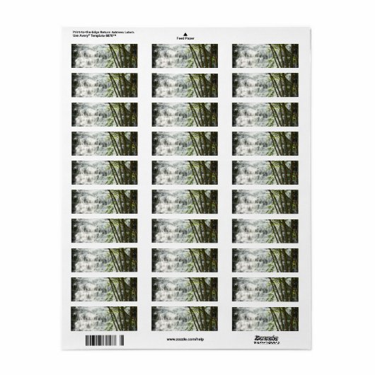 Rücksendeadressen-Aufkleber (Vorne)