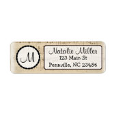 Rücksendeadressen-Aufkleber (Vorne)