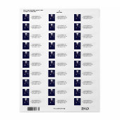 Rücksendeadressen-Aufkleber (Vorne)