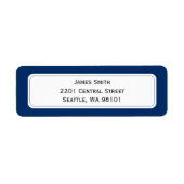 Rücksendeadressen-Aufkleber (Vorne)