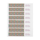 Rücksendeadressen-Aufkleber (Bogen)