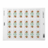 Rücksendeadressen-Aufkleber Adressaufkleber (Vorne)