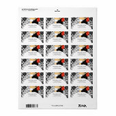 Rücksendeadressen-Aufkleber Adressaufkleber (Vorne)