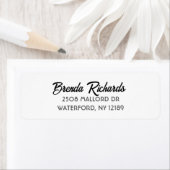 Rücksendeadressen-Aufkleber, Adressmarken, Rollen, (Insitu)