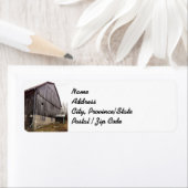 Rücksendeadressen-Aufkleber - alter Stall (Insitu)