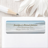 Rücksendeadressen-Aufkleber bei Hochzeiten am Stra (Insitu)