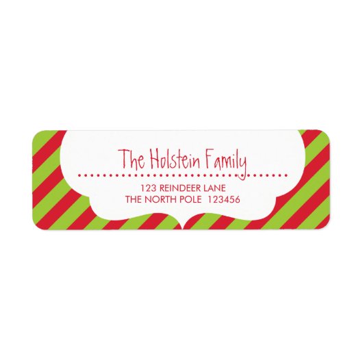 RÜCKSENDEADRESSEN-AUFKLEBER:: Cupid's bow bright s (Vorne)