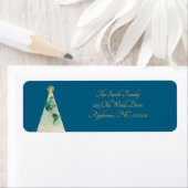 Rücksendeadressen-Aufkleber der alten Welt (Insitu)