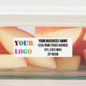 Rücksendeadressen-Aufkleber für benutzerdefinierte Etiketten (Befestigt)