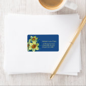 Rücksendeadressen-Aufkleber für Daffelmalerei Adressaufkleber (Insitu)