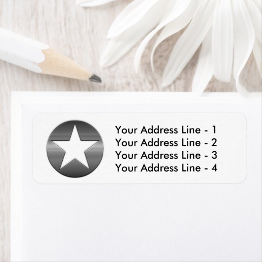 Rücksendeadressen-Aufkleber für das Logo (Insitu)