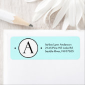 Rücksendeadressen-Aufkleber für den Circle Letter  (Insitu)