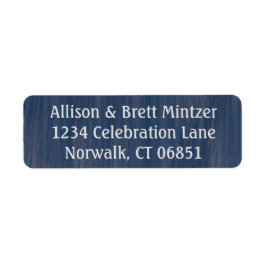 Rücksendeadressen-Aufkleber für den einfachen Ozea