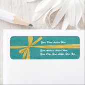 Rücksendeadressen-Aufkleber für die Urlaubspakete (Insitu)