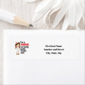 Rücksendeadressen-Aufkleber für Krankenpfleger (Insitu)