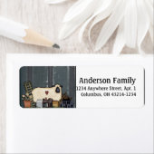 Rücksendeadressen-Aufkleber für Schafe (Insitu)