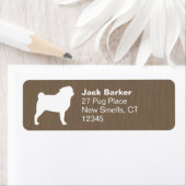 Rücksendeadressen-Aufkleber für Silhouetten mit we (Insitu)