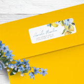 Rücksendeadressen-Aufkleber für Wasserfarben