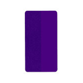 Rücksendeadressen-Aufkleber lila Glitzer - Anpasse Adressaufkleber (Vorne)