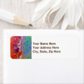 Rücksendeadressen-Aufkleber "Midnight Prickly Birn (Insitu)