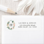 Rücksendeadressen-Aufkleber von Federblume (Insitu)