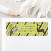 Rücksendeadressen-Aufkleber von Hirschen und Diago (Insitu)