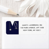 Rücksendeadressen-Aufkleber von Krankenschwestern (Insitu)