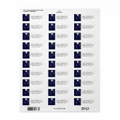 Rücksendeadressen-Aufkleber von Krankenschwestern (Vorne)