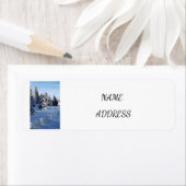 RÜCKSENDEADRESSEN-AUFKLEBER, WINTERKENNZEICHEN (Insitu)