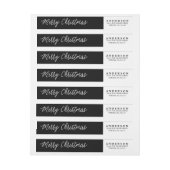 Rücksendeadresseverpackungsaufkleber der FROHEN (Bogen)