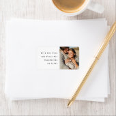 Rücksendeaufkleber für mehrere Fotos Adressaufkleber (Insitu)