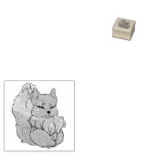 Rücksendeetikett Gummistempel (Stempel)