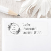 Rücksendeetiketten mit 'In Christ Alone' (Insitu)