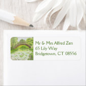 Rücksendekennzeichen für die japanische Brücke (Insitu)