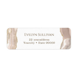 Rücksendekennzeichen für Elfenbeingold